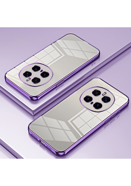 Honor Magic7 Pro 5g Kılıf Galvanik Çerçeve Yumuşak Tpu Telefon Kılıfı-Mor (Yurt Dışından) indirimleri