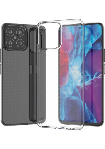 Honor X8 4g Şeffaf Yumuşak Tpu Çizilmez Telefon Kılıfı Sararmayan Koruyucu Cep Telefonu Kılıfı (Yurt Dışından)