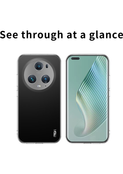 Mofı For Honor Magic5 Pro Anti-Drop Telefon Kılıfı Şeffaf Flexilbe Tpu Telefon Arka Kapağı (Yurt Dışından) modelleri