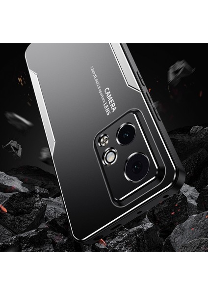 Honor 90 Gt 5g Metal Telefon Kılıfı Askeri Sınıf Darbeye Dayanıklı Kapak-Mavi (Yurt Dışından) fiyatları