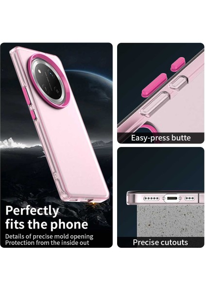 Honor X60 Pro 5g Kılıf Pc+Tpu+Pet Mat Düşmeye Karşı Dayanıklı Telefon Arka Kapağı-Kırmızı (Yurt Dışından) modelleri
