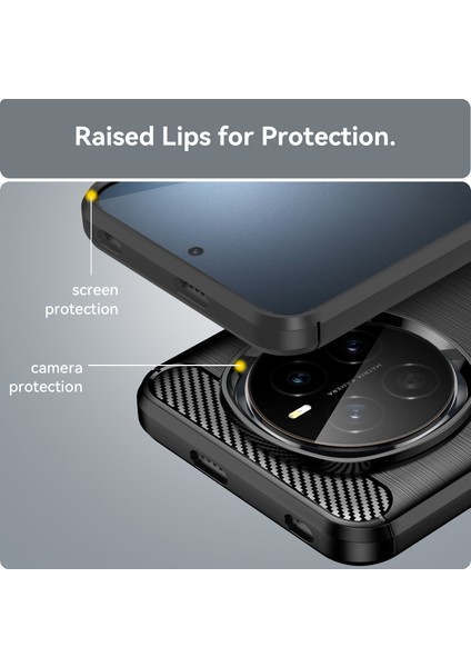 Honor Magic7 5g Kılıf Karbon Fiber Doku Fırçalanmış Parmak Izi Önleyici Telefon Arka Kapağı-Siyah (Yurt Dışından) indirimleri