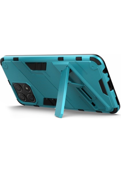 Honor X30I Düşmeye Karşı Destekli Ayak Fonksiyonlu Kombo Pc+Tpu Kılıf Çift Katmanlı Koruyucu Cep Telefonu Kabuğu-Bebek Mavisi (Yurt Dışından) indirimleri