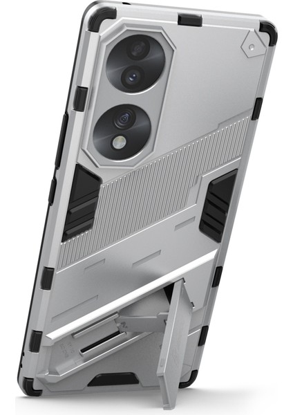Honor 70 5g Tpu+Pc Şok Emici Kılıf Kickstand Telefon Kılıfı Koruyucu-Beyaz (Yurt Dışından) fırsatları