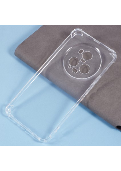 Honor Magic5 Pro Şeffaf Yumuşak Tpu Telefon Kılıfı Dört Köşe Güçlendirilmiş Koruyucu (Yurt Dışından) modelleri