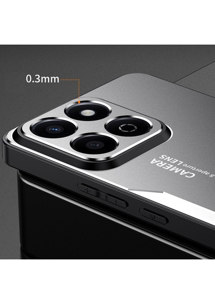 Honor Play 60 Plus 5g Kılıf Alüminyum Alaşımlı Telefon Zırh Kılıfı-Kırmızı (Yurt Dışından) fiyatları