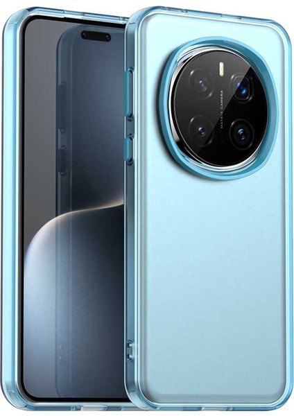 Honor Magic7 Pro 5g Kılıf Pc+Tpu+Pet Mat Düşmeye Karşı Dayanıklı Telefon Arka Kapağı-Mavi (Yurt Dışından)