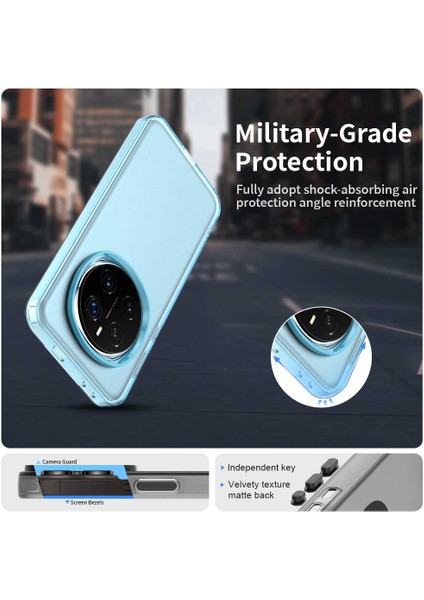 Honor Magic7 Pro 5g Kılıf Pc+Tpu+Pet Mat Düşmeye Karşı Dayanıklı Telefon Arka Kapağı-Mavi (Yurt Dışından) fiyatları
