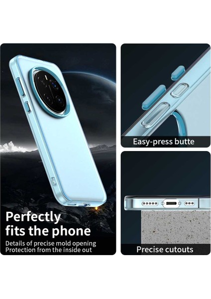Honor Magic7 Pro 5g Kılıf Pc+Tpu+Pet Mat Düşmeye Karşı Dayanıklı Telefon Arka Kapağı-Mavi (Yurt Dışından) modelleri