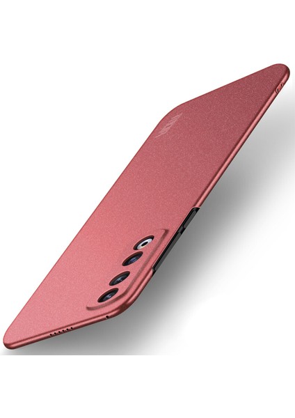 Mofı Shield Mat Serisi Honor 90 Pro Buzlu Sert Pc Telefon Kılıfı Ultra Ince Çizilmez Kapak-Kırmızı (Yurt Dışından)