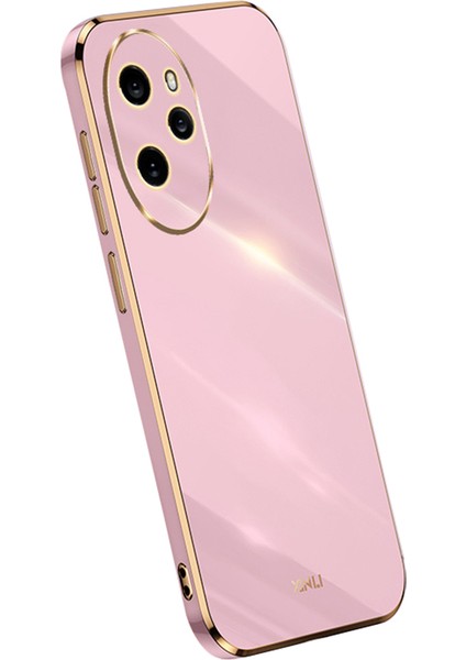 Xınlı For Honor 100 Pro 5g Kapak Elektrokaplama Düşmeye Karşı Cep Telefonu Kılıfı-Mor (Yurt Dışından)