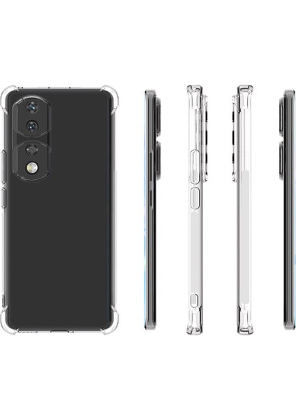Honor 90 Pro Kaymaz Düşmeye Karşı Cep Telefonu Kılıfı Yumuşak Tpu Şeffaf Akıllı Telefon Kılıfı (Yurt Dışından) indirimleri