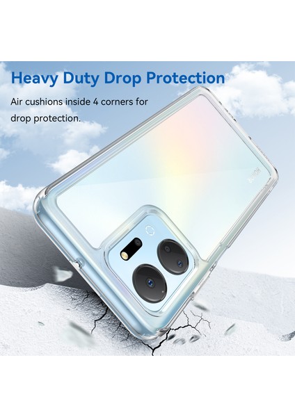 Honor X7A 5g Şeffaf Telefon Kılıfı Tpu+Akrilik Düşmeye Karşı Cep Telefonu Kılıfı-Şeffaf (Yurt Dışından) modelleri