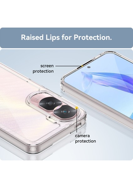 Honor 90 Lite 5G/X50I 5g Tpu+Akrilik Cep Telefonu Arka Kapağı Şeffaf Koruyucu Darbeye Dayanıklı Kılıf-Şeffaf (Yurt Dışından) indirimleri