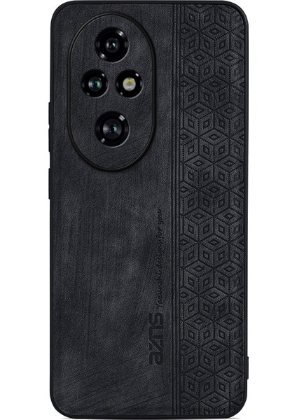 Azns For Honor 200 Pro 5g Kılıf Düşmeye Karşı Dayanıklı Pu+Tpu Telefon Kılıfı-Siyah (Yurt Dışından) fırsatları