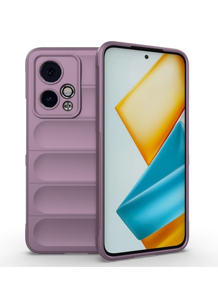 Honor 90 Gt 5g Cep Telefonu Kılıfı Çizilmeye Dayanıklı Yumuşak Tpu Telefon Arka Kapağı-Açık Mor (Yurt Dışından)