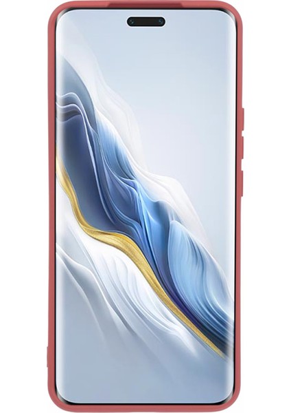 Honor Magic6 Pro 5g Kılıf Esnek Tpu Fiber Astarlı Telefon Kılıfı (Hassas Lens Kesiği)-Alıç Kırmızısı (Yurt Dışından) fiyatları