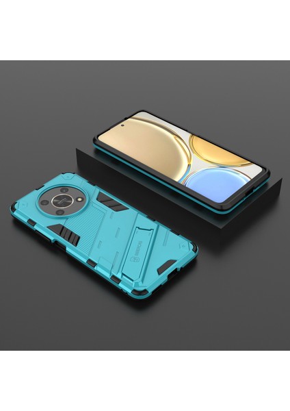Honor X9 4G/5G/X30 5g Için Düşmeye Dayanıklı Hibrit Tpu+Pc Kılıfı Destek Standı Koruyucu Telefon Arka Kapağı-Bebek Mavisi (Yurt Dışından) indirimleri