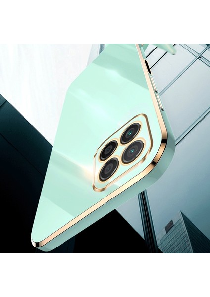 Xınlı For Honor X8 5g Kılıf Tpu Koruma Telefon Kılıfı Galvanik Altın Kenar-Mavi (Yurt Dışından) fiyatları