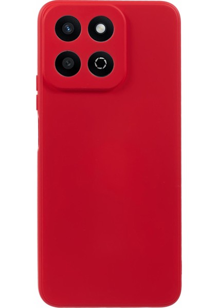 Honor Play 60 Plus 5g Kılıf Fiber Astar Tpu Telefon Kılıfı-Kırmızı (Yurt Dışından)