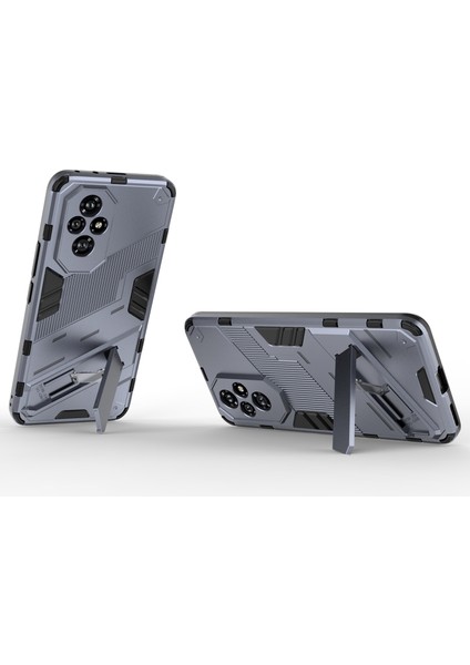 Honor 200 5g Kılıf Gizli Destek Pc+Tpu Koruyucu Telefon Kılıfı-Gri (Yurt Dışından) modelleri