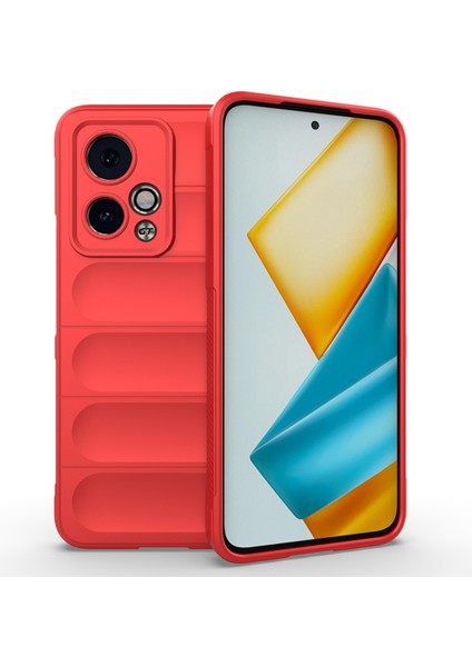Honor 90 Gt 5g Cep Telefonu Kılıfı Çizilmeye Dayanıklı Yumuşak Tpu Telefon Arka Kapağı-Kırmızı (Yurt Dışından)