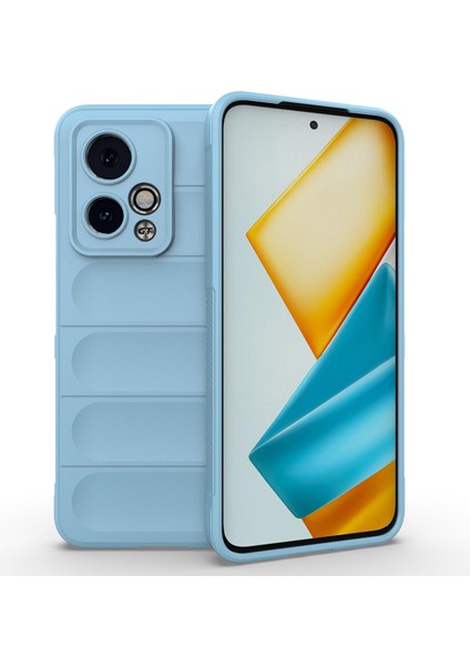 Honor 90 Gt 5g Cep Telefonu Kılıfı Çizilmeye Dayanıklı Yumuşak Tpu Telefon Arka Kapağı-Bebek Mavisi (Yurt Dışından)