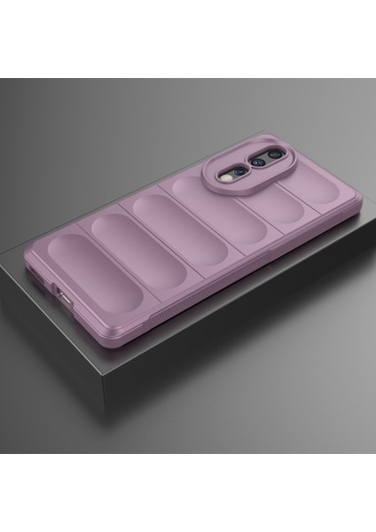 Honor 80 5g Sağlam Arka Kapak Düşmeye Dayanıklı Esnek Tpu Darbeye Dayanıklı Telefon Kılıfı-Açık Mor (Yurt Dışından) indirimleri