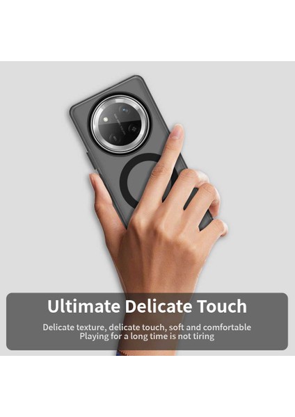 Honor X60 Pro 5g Kılıfı Magsafe Pc+Tpu+Pet Düşmeye Karşı Telefon Kılıfı ile Uyumlu-Siyah (Yurt Dışından) indirimleri