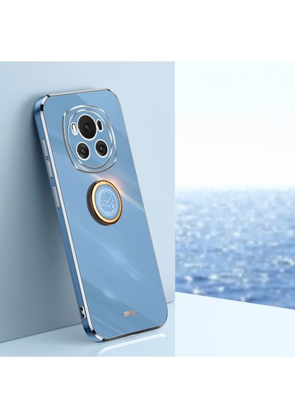 Xınlı For Honor Magic6 5g Tpu Kılıf Halka Kickstand Elektrokaplama Telefon Arka Koruyucu-Mavi (Yurt Dışından) indirimleri