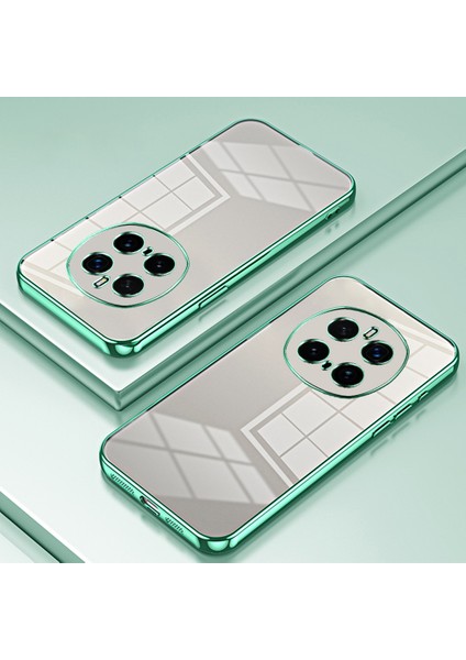 Honor Magic7 Pro 5g Kılıf Galvanik Çerçeve Yumuşak Tpu Telefon Kılıfı-Yeşil (Yurt Dışından) indirimleri