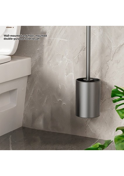 Banyo Tuvalet Fırçası Tutucu Temizlik Aletleri Duvara Monte Matkapsız Dikey Tuvalet Fırçası Banyo Aksesuarları (Yurt Dışından) fırsatları
