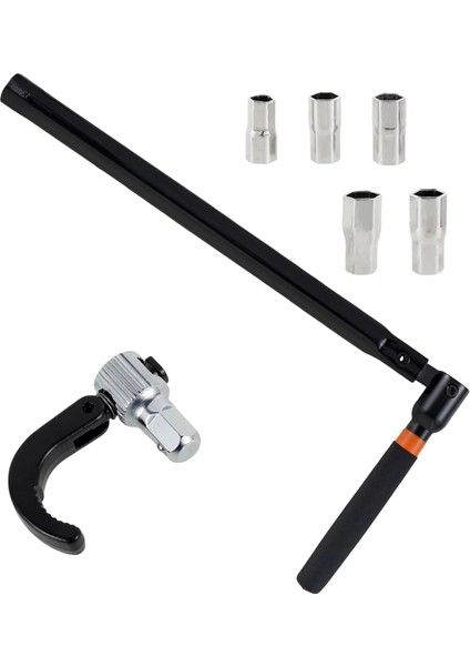 Soketli Musluk Anahtarı Tesisatçı Soket Anahtarı - Musluk Geri Somun Anahtarı Musluk Montaj Tamir Aleti El Aleti (Yurt Dışından)