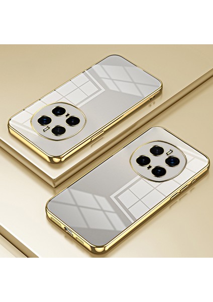 Honor Magic7 Pro 5g Kılıf Galvanik Çerçeve Yumuşak Tpu Telefon Kılıfı-Altın (Yurt Dışından) indirimleri