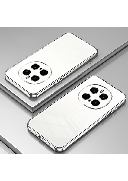 Honor Magic7 Pro 5g Kılıf Galvanik Çerçeve Yumuşak Tpu Telefon Kılıfı-Gümüş (Yurt Dışından) indirimleri