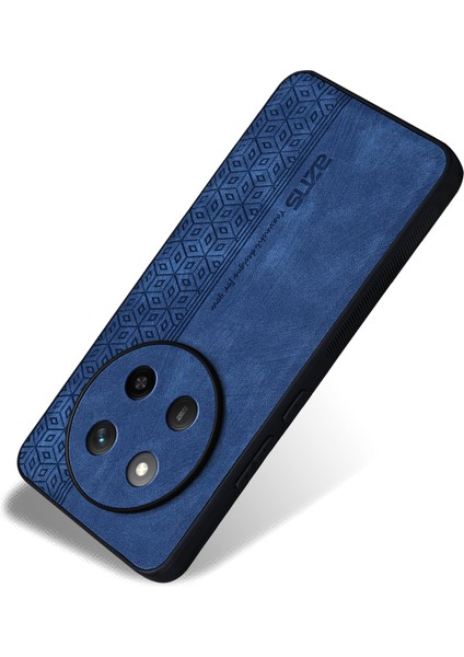 Azns For Honor X60 Pro 5g Kılıf Koruyucu Pu Deri Kaplı Tpu Telefon Kabuğu-Mavi (Yurt Dışından) fırsatları