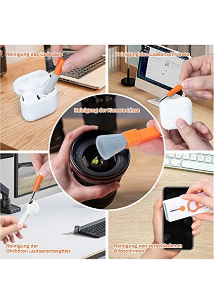 11'i 1 Arada Klavye Temizleme Seti, Cep Telefonu Ekran Temizleme Kiti, Kamera Klavye Temizleme Aracı, Dizüstü Bilgisayar Temizleyici (Yurt Dışından) modelleri