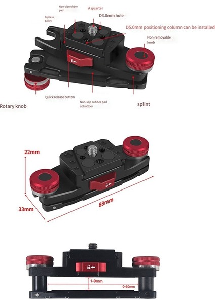 Kamera Bel Kemeri Klipsi Hızlı Çıkarma V Plaka Montajı Titreşim Önleyici Hızlı Anahtar Aracı Slr Gimbal Omuz Askısı Kelepçesi (Yurt Dışından) modelleri