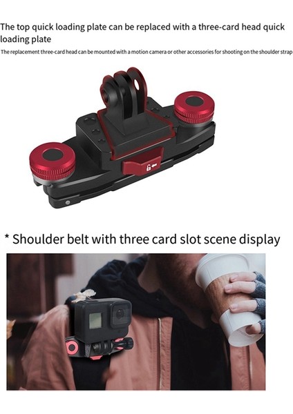 Kamera Bel Kemeri Klipsi Hızlı Çıkarma V Plaka Montajı Titreşim Önleyici Hızlı Anahtar Aracı Slr Gimbal Omuz Askısı Kelepçesi (Yurt Dışından) indirimleri