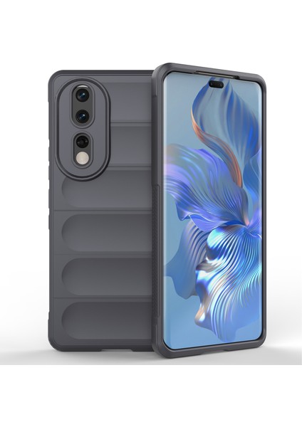 Honor 80 Pro 5g Çizilmez Koruyucu Telefon Kılıfı Yumuşak Tpu Sağlam Arka Kapak-Koyu Gri (Yurt Dışından)