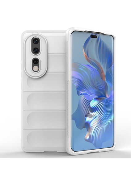 Honor 80 Pro 5g Çizilmez Koruyucu Telefon Kılıfı Yumuşak Tpu Sağlam Arka Kapak-Beyaz (Yurt Dışından)