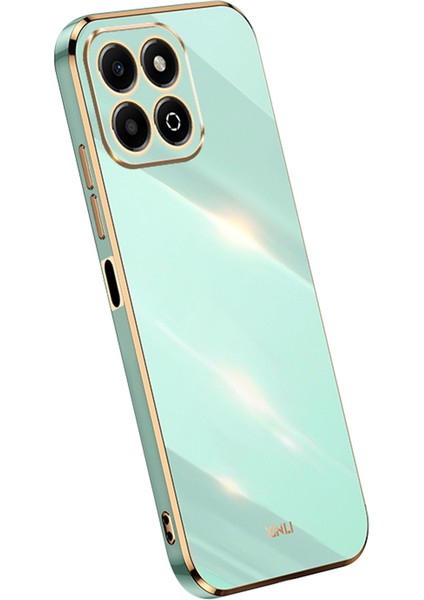 Xınlı For Honor X6B 4g Kılıf Tpu Telefon Kılıfı Galvanik Çerçeveli-Camgöbeği (Yurt Dışından)