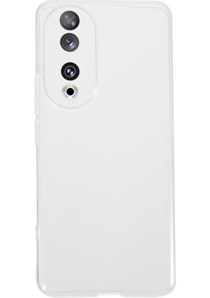 Honor 90 Için Hassas Kesik Telefon Kılıfı, Ultra Ince Çizilmez Şeffaf Tpu Arka Kapak (Yurt Dışından)