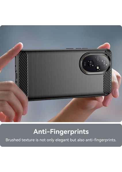 Honor 200 5g Kılıf Karbon Fiber Doku Fırçalanmış Tpu Yumuşak Telefon Kılıfı-Siyah (Yurt Dışından) indirimleri