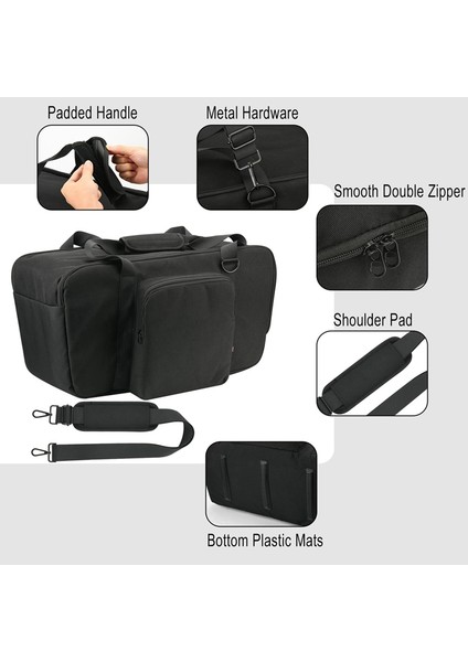 Partybox Club 120 Parti Hoparlörü Taşıma Çantası Için Seyahat Çantası Saklama Çantası Omuz Askılı Koruyucu El Çantası (Yurt Dışından) indirimleri