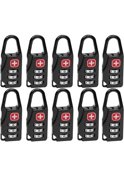 10 Adet Taşınabilir Alaşımlı Kilitli Kilit Açık Seyahat Bagaj Fermuarlı Sırt Çantası Çanta Güvenli Hırsızlık Önleyici Kombinasyon (Yurt Dışından) fiyatları