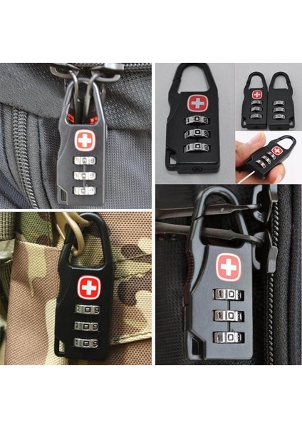 10 Adet Taşınabilir Alaşımlı Kilitli Kilit Açık Seyahat Bagaj Fermuarlı Sırt Çantası Çanta Güvenli Hırsızlık Önleyici Kombinasyon (Yurt Dışından) fırsatları