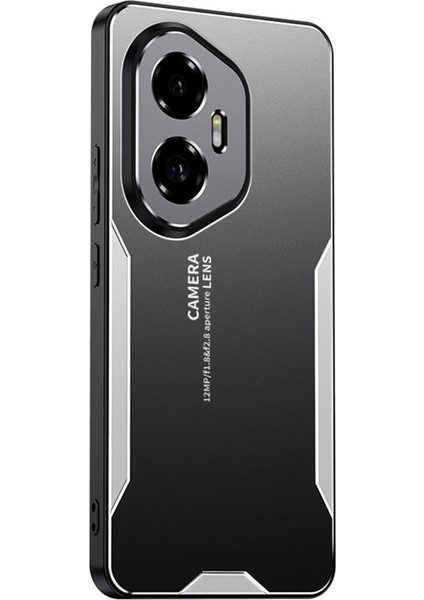 Honor 300 Telefon Kılıfı Alüminyum Alaşımlı Tpu Pc Arka Kapak-Gümüş (Yurt Dışından)