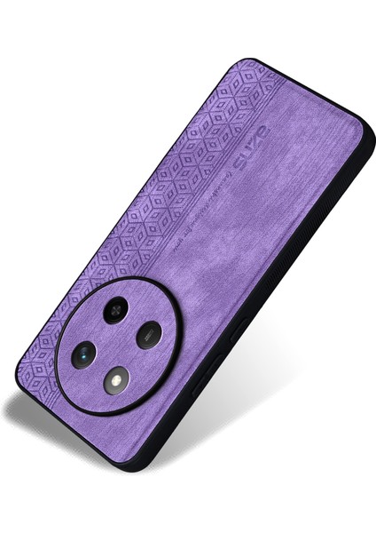 Azns For Honor X60 Pro 5g Kılıf Koruyucu Pu Deri Kaplı Tpu Telefon Kabuğu-Mor (Yurt Dışından) fırsatları