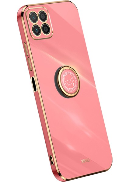 Xınlı For Honor X8 5g Tpu Kılıf Galvanik Kenar Destek Standı Koruyucu Kapak-Kırmızı (Yurt Dışından)